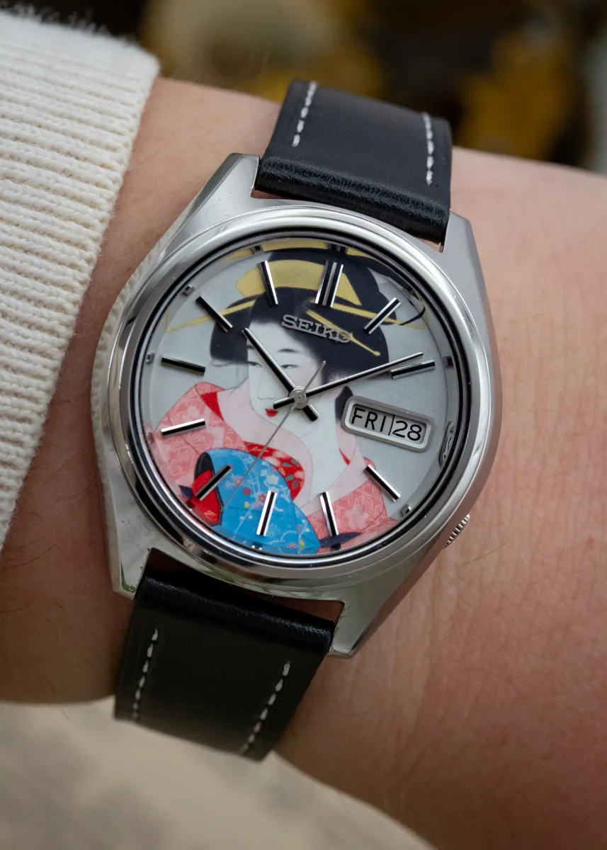 Actus „Ukiyoe" Dial — Seiko
