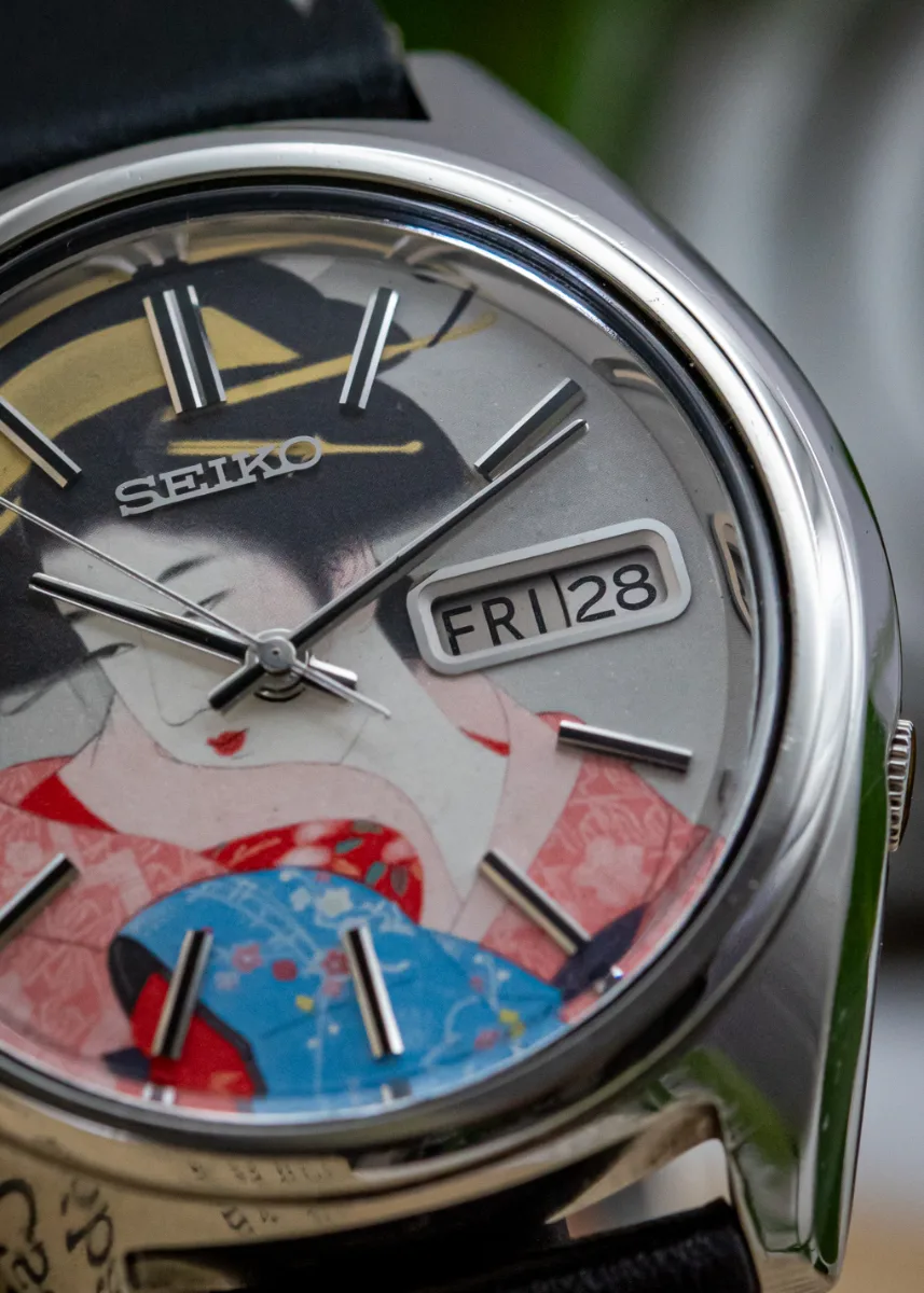 Actus „Ukiyoe" Dial — Seiko