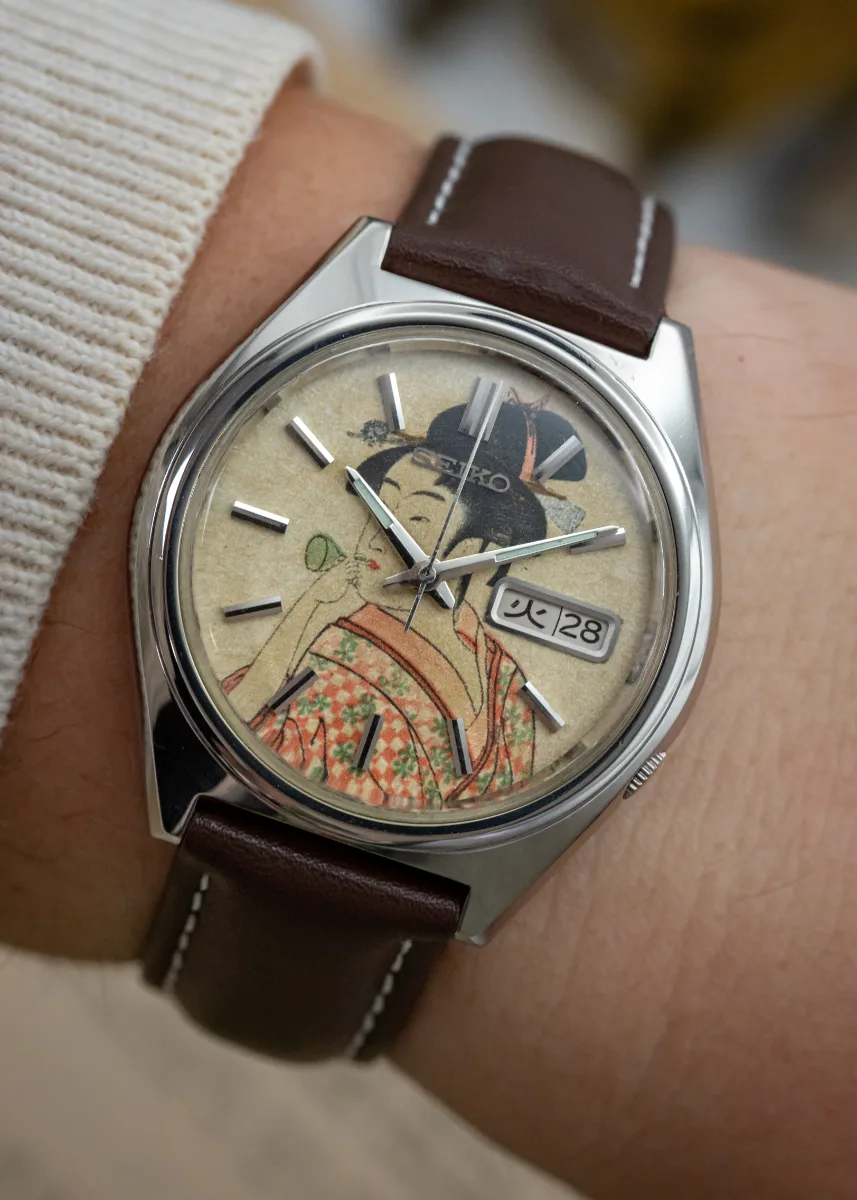 Actus „Ukiyoe" Dial — Seiko