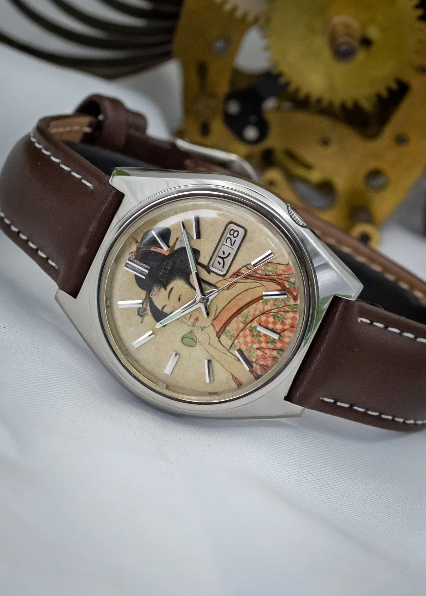 Actus „Ukiyoe" Dial — Seiko