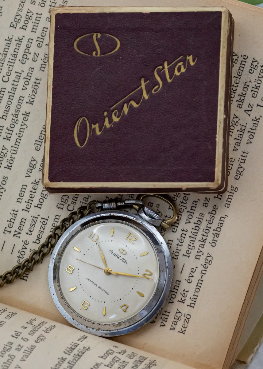 Vintage zsebóra — Orient Star